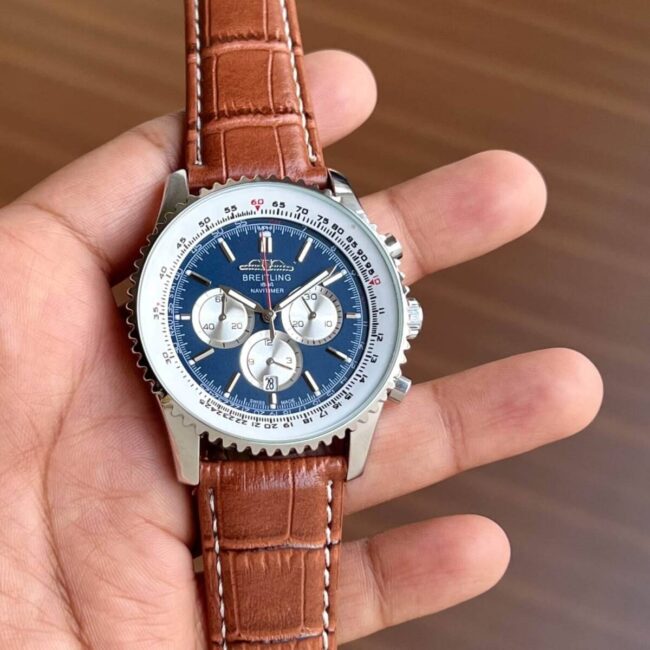 Breitling Navitimer B01 Chronograph blue dial https://watchstoreindia.com/Shop/breitling-navitimer-b01-chronograph/