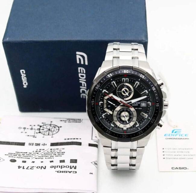 Casio Edifice EFR 539 Black Dial https://watchstoreindia.com/Shop/casio-edifice-efr-539-black-dial/