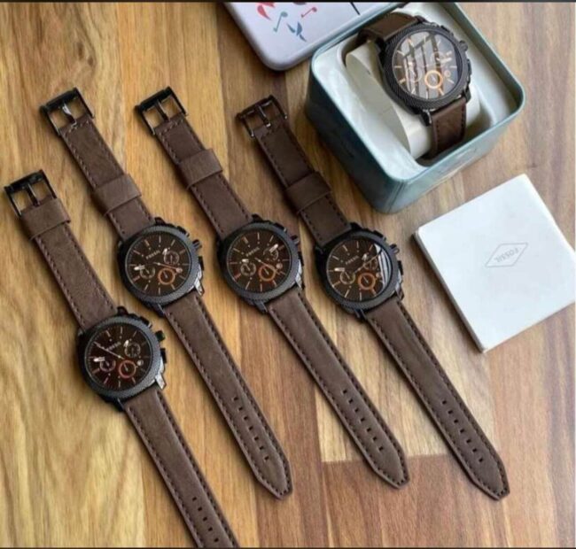 Fossil Watch FS4656 leather belt for men4 https://watchstoreindia.com/Shop/fossil-fs4656/