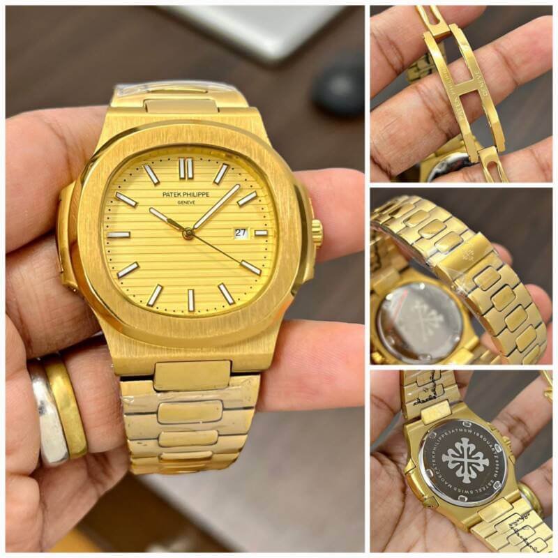 Patek Philippe Nautilus Gold2 https://watchstoreindia.com/Shop/patek-philippe-nautilus-gold/