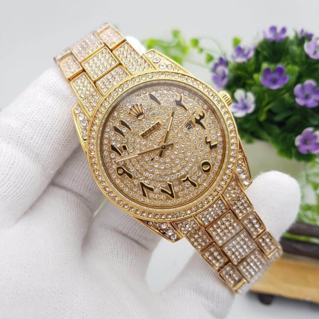 Rolex Diamond Studded Watch https://watchstoreindia.com/Shop/rolex-diamond-studded-watch/