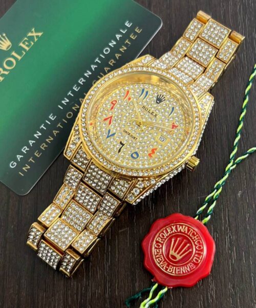 Rolex full Diamond Studded Watch2 https://watchstoreindia.com/
