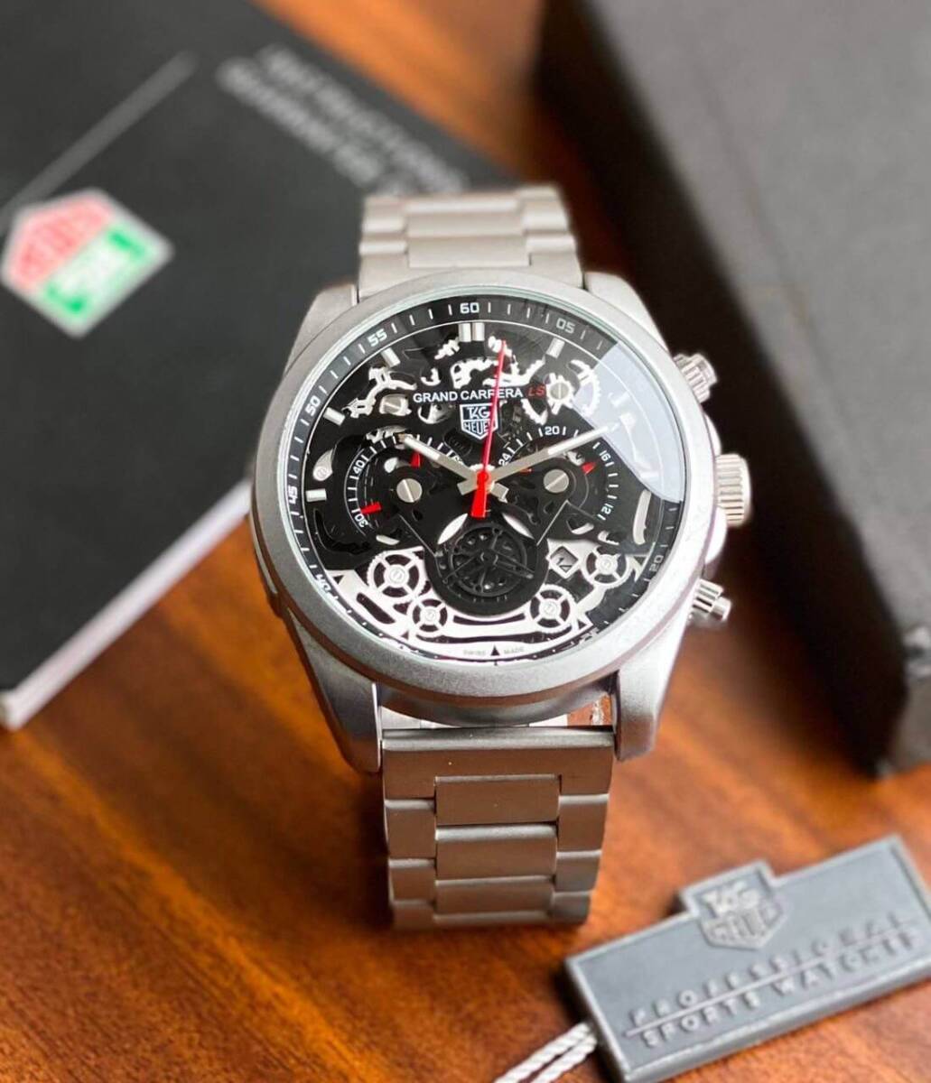 Buy Tag Heuer Grand Carrera CR7 Grey Watch At Best Price