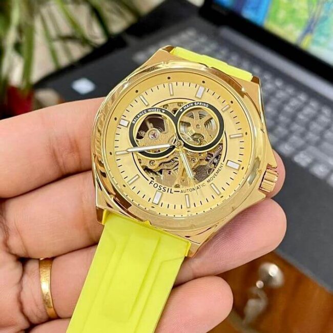 fossil fb 01 automatic yellow2 https://watchstoreindia.com/Shop/fossil-fb-01-automatic/