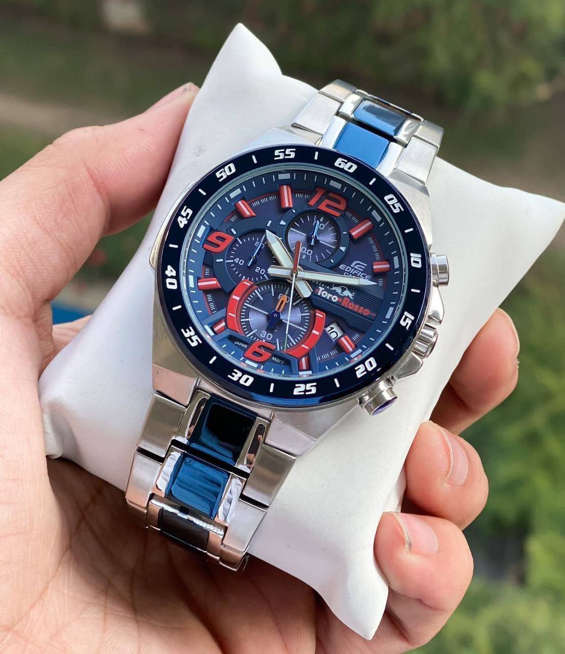 Casio edifice toro rosso online