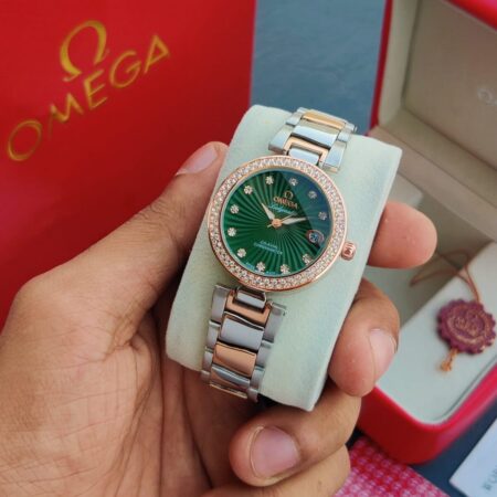 Omega 425.20.34.20.55.001 De Ville Ladymatic Ladies Luxury Watch