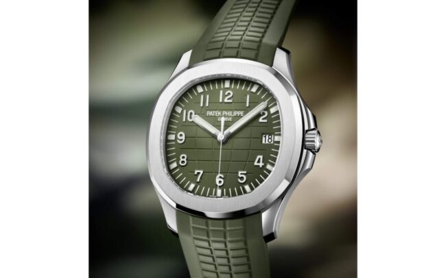 Patek Philippe Aquanaut Green watch scaled https://watchstoreindia.com/Shop/patek-philippe-aquanaut-green/