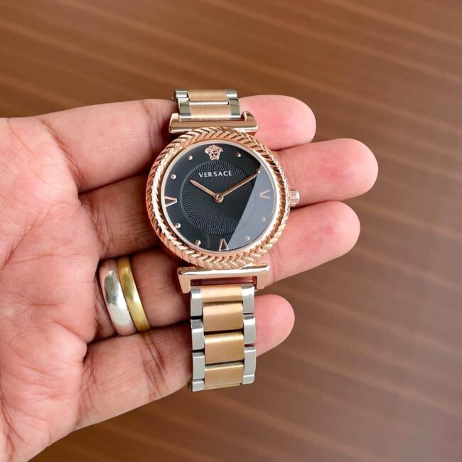 versace watch for women rose gold https://watchstoreindia.com/Shop/versace-watch-for-women-34mm/