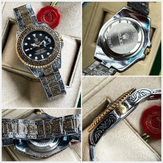 Hand Engraved Rolex watch scaled https://watchstoreindia.com/Shop/hand-engraved-rolex/