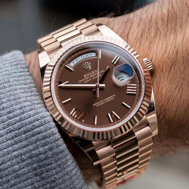 Rolex Oyster Perpetual Rosegold 1 https://watchstoreindia.com/