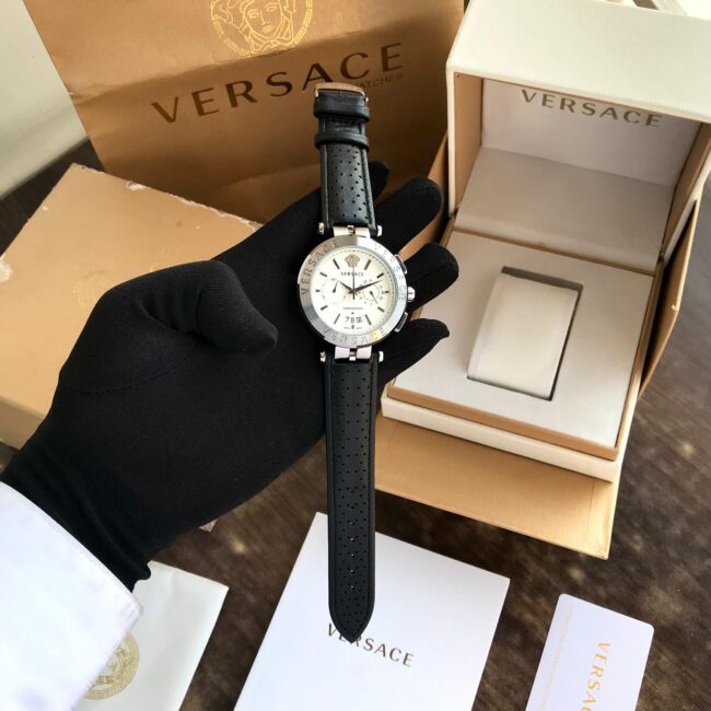 Versace Watch With Leather Strap 5 scaled https://watchstoreindia.com/Shop/versace-watch-with-leather-strap/
