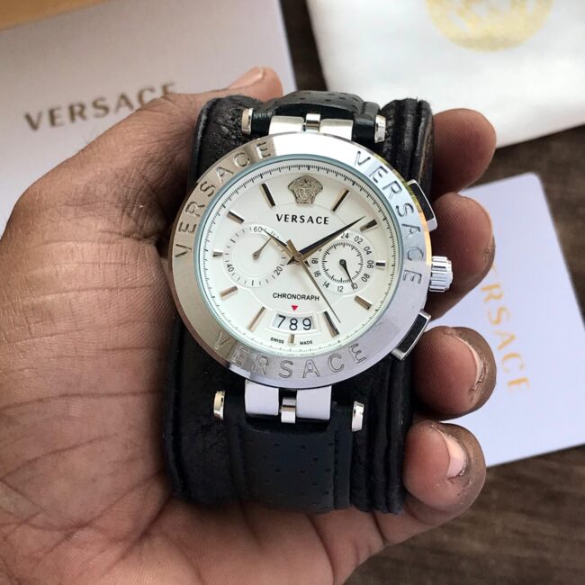 Versace Watch With Leather Strap 6 scaled https://watchstoreindia.com/Shop/versace-watch-with-leather-strap/