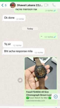 Watch Store India Customer Review (2)