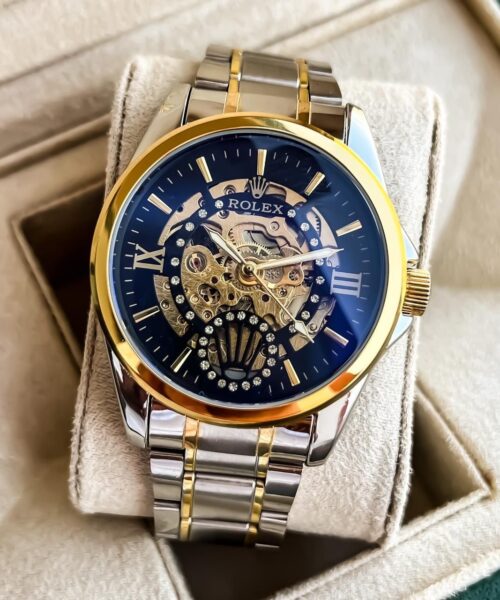 Rolex Silver Golden Chain 5 https://watchstoreindia.com/