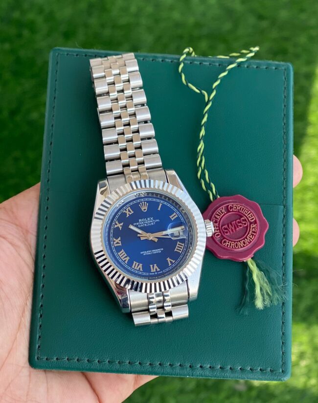 Rolex Oyster Perpetual Bluedial 3 https://watchstoreindia.com/Shop/rolex-oyster-perpetual-bluedial/