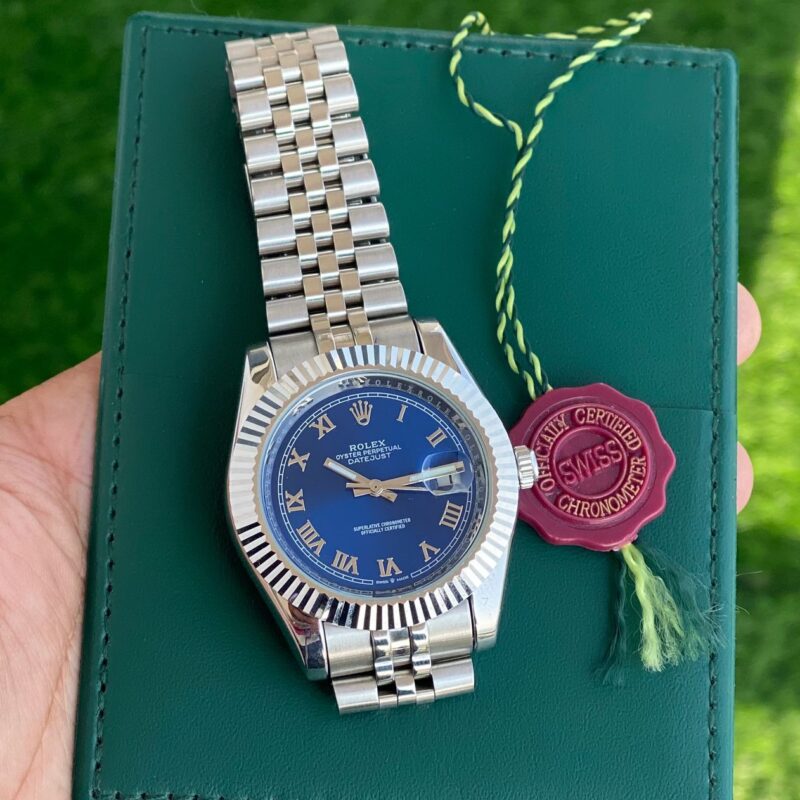 Rolex Oyster Perpetual Bluedial 3 https://watchstoreindia.com/