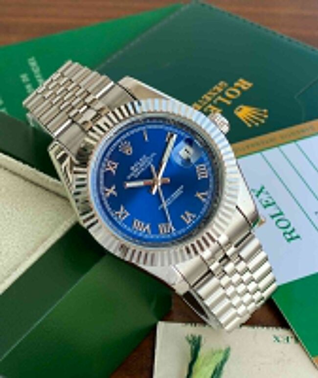 Rolex Oyster Perpetual Bluedial 4 https://watchstoreindia.com/Shop/rolex-oyster-perpetual-bluedial/
