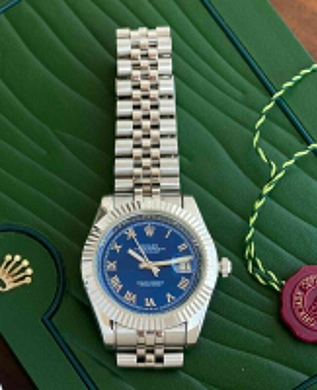 Rolex Oyster Perpetual Bluedial 5 https://watchstoreindia.com/Shop/rolex-oyster-perpetual-bluedial/