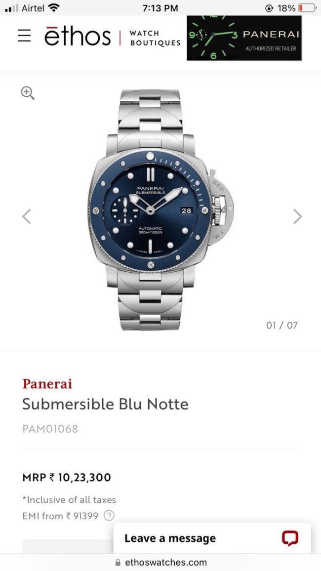 IMG 20240402 204931 122 https://watchstoreindia.com/Shop/luminor-panerai-submersible-blu-notte/
