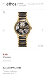 a3e88a59 b7ef 4de7 b59a 4070d944b55f https://watchstoreindia.com/Shop/rado-centrix-automatic/