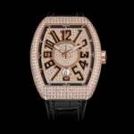 Franck Muller Rose Gold Diamond