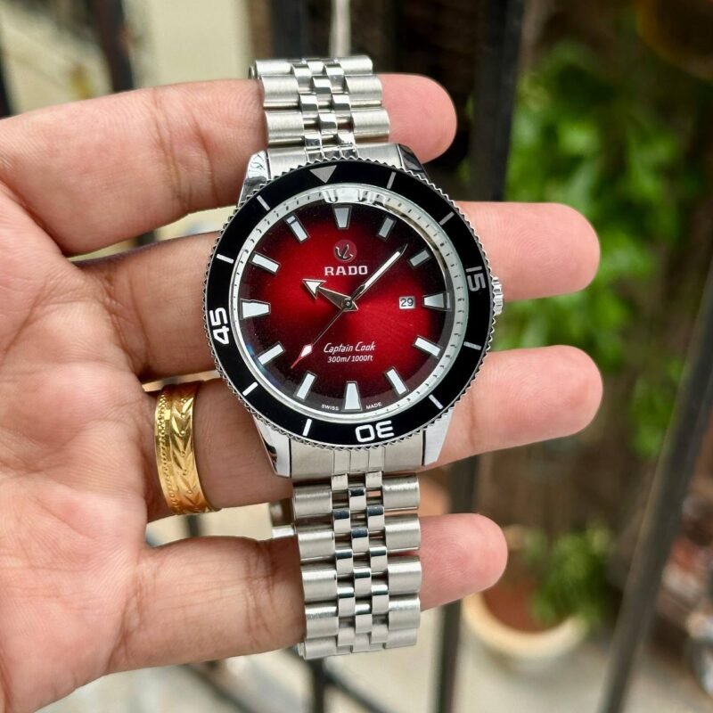 IMG 20240714 085441 560 https://watchstoreindia.com/Shop/rado-captain-cook-red-dial-2/