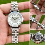 Emporio Armani Gianni T-Bar Watch for Women - Image 2
