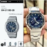 G-SHOCK G-STEEL GM-2110D SILVER NAVY - Image 3