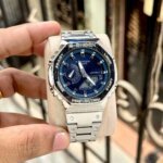 G-SHOCK G-STEEL GM-2110D SILVER NAVY - Image 2