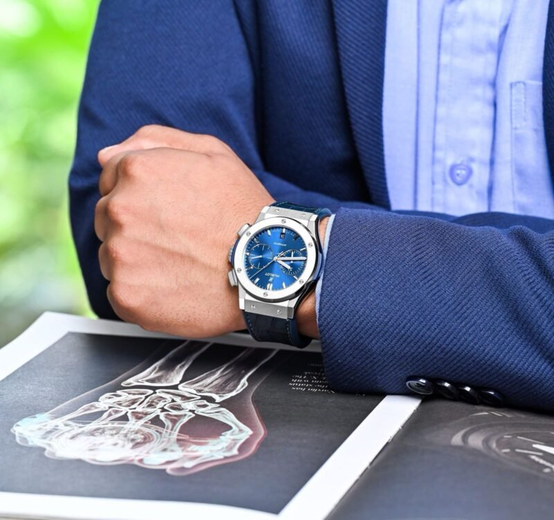 1000021733 https://watchstoreindia.com/Shop/hublot-classic-fusion-blue-titanium/