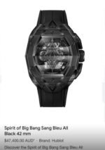 HUBLOT BIG BANG 7A BLACK - Image 2