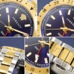 VERSACE HELLENYIUM GMT TWO-TONE BLUE - Image 4