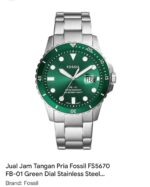 FOSSIL FS5670 FB-01 ANALOGUE GREEN DIAL - Image 2