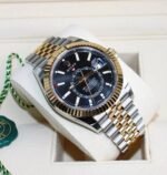 ROLEX SKY-DWELLER BLACK DIAL ORIGINAL - Image 4