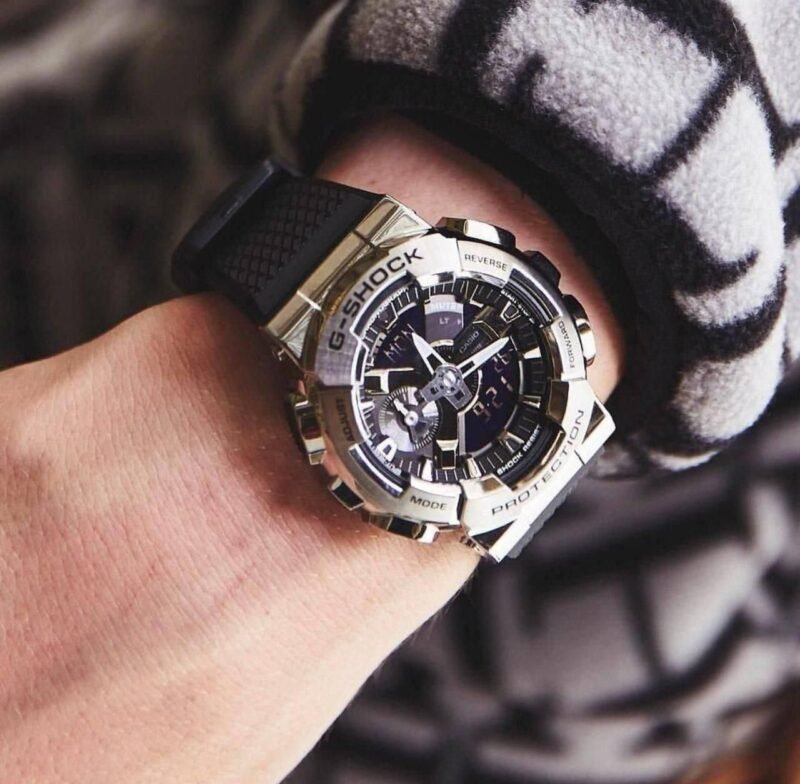 G SHOCK GM-110-MF-1A STAINLESS STEEL - Image 3