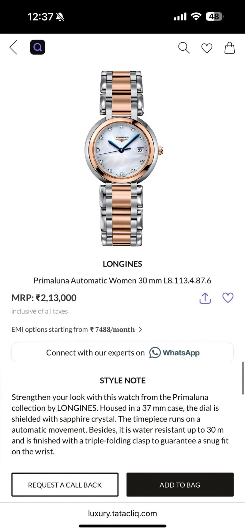 1000028524 scaled https://watchstoreindia.com/Shop/longines-primaluna-7aa-premium/