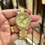 MICHAEL KORS MK6356 RITZ GLOSSY GOLD - Image 2