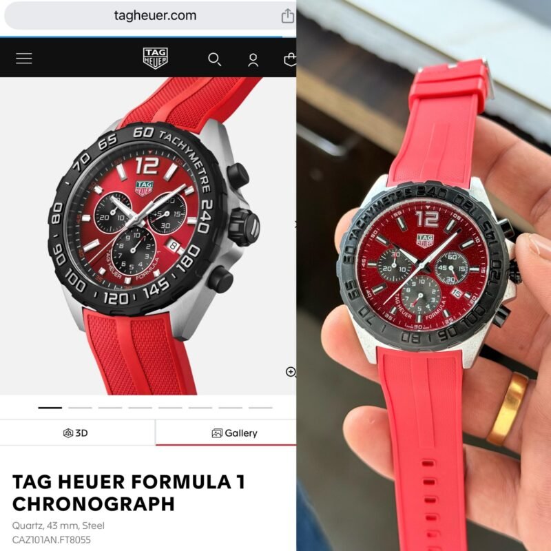 TAG HEUER FORMULA-1 7AA PREMIUM RED - Image 3