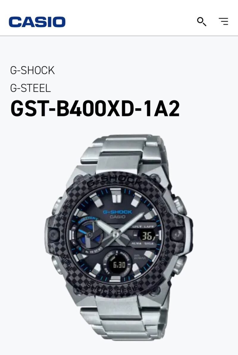 G SHOCK G STEEL 7AAA PREMIUM AUTOMATIC - Image 1