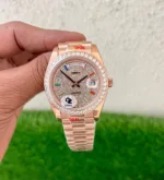ROLEX DAY DATE RING DIAMOND RAINBOW PREMIUM - Image 2
