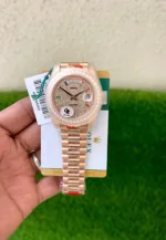 ROLEX DAY DATE RING DIAMOND RAINBOW PREMIUM - Image 5