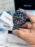 SEIKO GMT 5 SPORTS AUTOMATIC BLACK DIAL - Image 6
