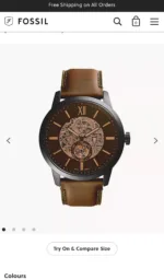 FOSSIL 7AAA PREMIUM AUTOMATIC SKELETON DIAL - Image 2