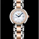 LONGINES PRIMALUNA 7AA PREMIUM SILVER ROSEGOLD