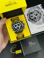 INVICTA VENOM DRAGON CHRONOGRAPH SILVER DIAL - Image 3