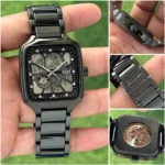 RADO OPEN HEART PREMIUM AUTOMATIC BLACK - Image 4