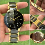 RADO 7AAA QUARTZ MOVEMENT BLACK DIAL - Image 4