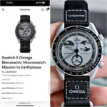 OMEGA X SWATCH MOONSWATCH GREY DIAL - Image 3