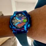 G SHOCK GM-110-MF-1A STAINLESS STEEL BLACK BEZEL - Image 2
