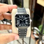 CARTIER SANTOS DE LARGE AUTOMATIC BLACK - Image 2